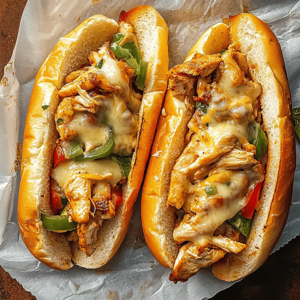 Easy Chicken Philly Cheese Steak Recipe