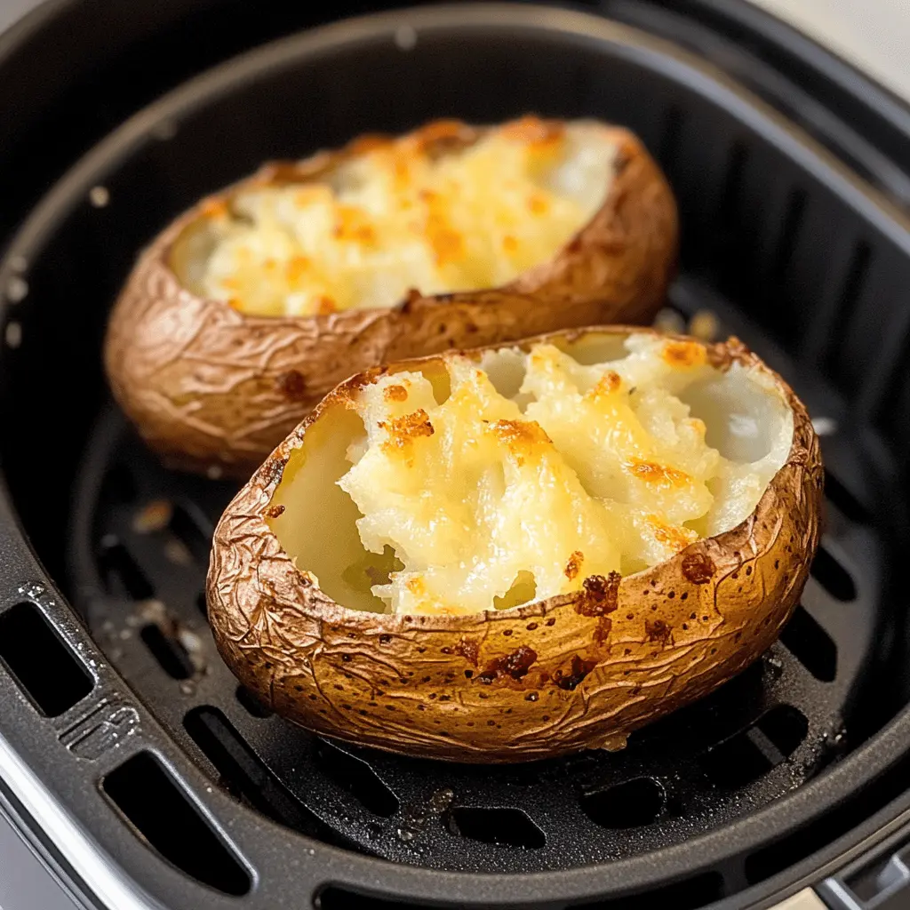 Looking for a quick and easy way to enjoy a delicious baked potato? This Crispy Air Fryer Baked Potato recipe delivers a perfectly crispy skin and fluffy interior in record time! With just a few ingredients, you can create a satisfying side dish or main event. Save this recipe for your next family dinner or casual gathering!