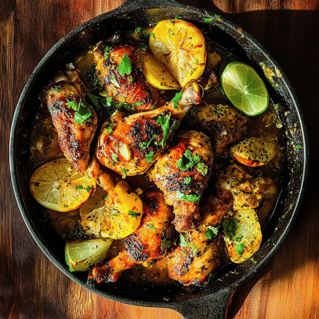 Spice up your dinner with this zesty Cuban Mojo Chicken! Marinated in citrus juices and garlic, this dish brings a burst of flavor to your plate. Perfect for family gatherings or a cozy weeknight dinner, it pairs beautifully with rice and black beans. Save this recipe for your next meal and share the taste of Cuba with your loved ones!