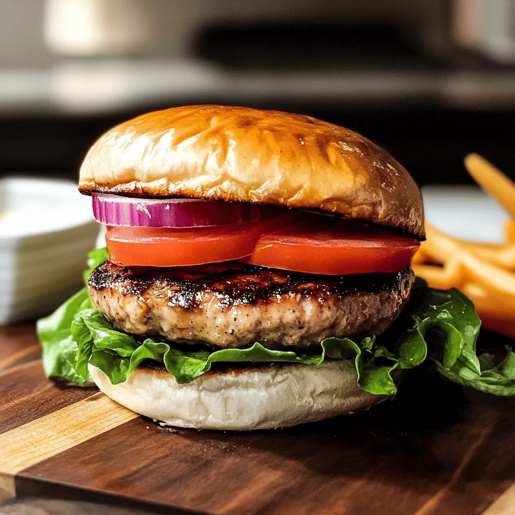 Tired of dry turkey burgers? Try these juicy grilled turkey burgers that are packed with flavor! Made with fresh herbs and spices, they’re perfect for summer barbecues or a quick weeknight dinner. Save this recipe for a healthy, satisfying meal everyone will love! Perfect for family gatherings or meal prep!