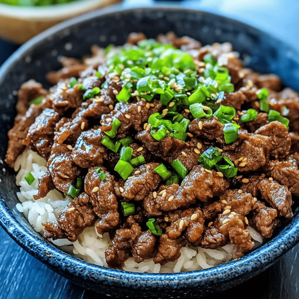 This Korean Beef Recipe is a flavor-packed delight that combines tender beef, savory soy sauce, and a hint of sweetness. Perfect for a quick weeknight dinner or a fun gathering with friends, it’s sure to impress. Save this recipe for an easy meal that everyone will love, and make any night a delicious night!