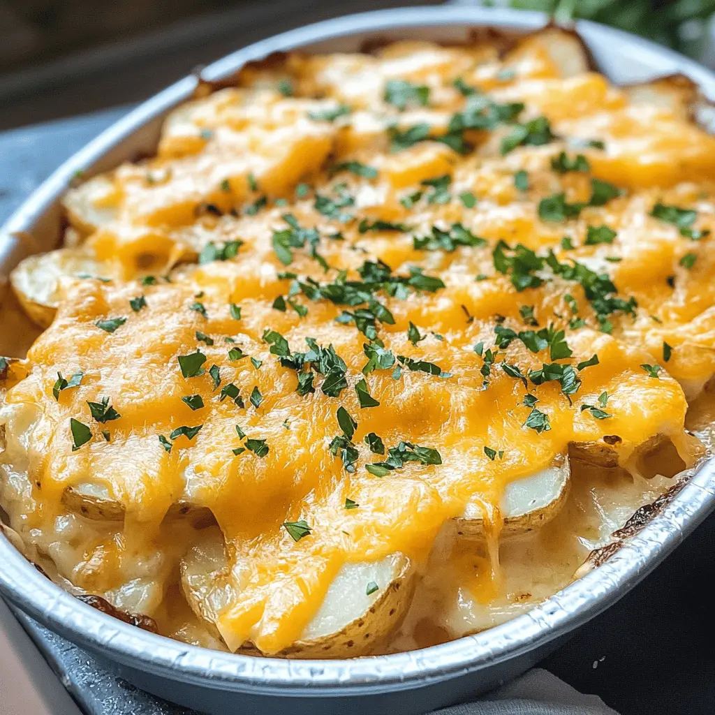 These Smoked Cheesy Potatoes are the perfect blend of creamy cheese and smoky flavor, making them a fantastic side dish for any occasion. With just a few simple ingredients, you can create a mouthwatering dish that everyone will love. Save this recipe for your next barbecue, family gathering, or cozy dinner at home!