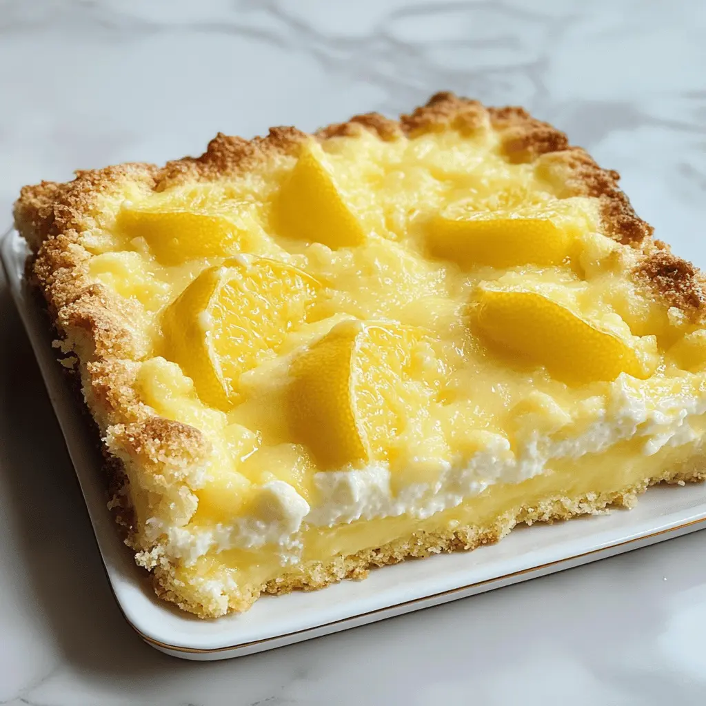 This Tangy Lemon Cream Cheese Dump Cake boasts a rich buttery crust and creamy lemon filling that’s simply irresistible! Perfect for potlucks, family gatherings, or a cozy dessert night. Save this recipe to brighten up your next occasion with a burst of sunshine in every bite! 🍋✨