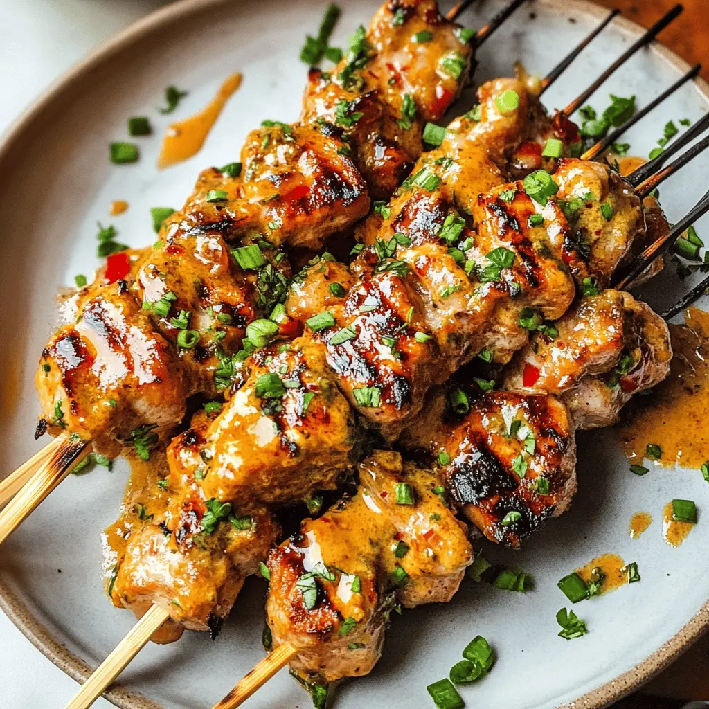 Easy Bang Bang Chicken Skewers Recipe