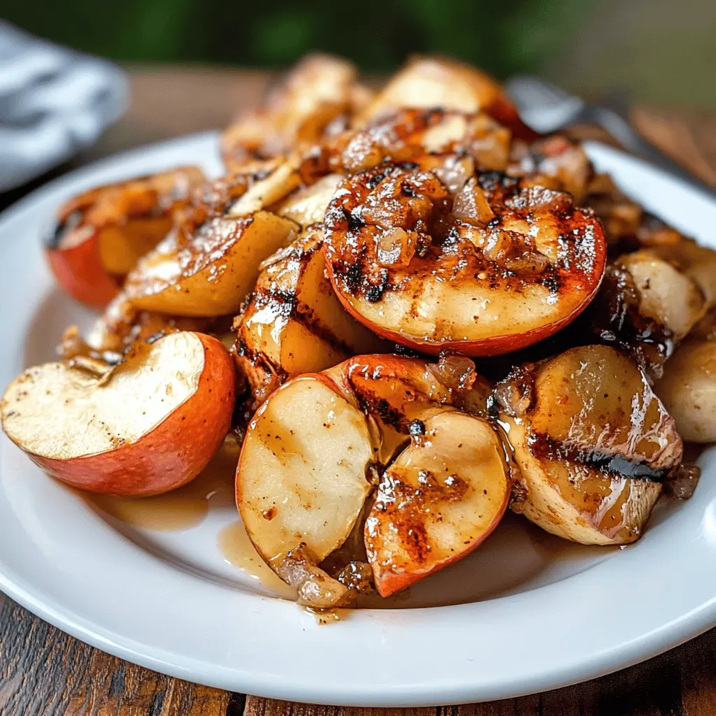 Easy Bloomin’ Grilled Apples Recipe