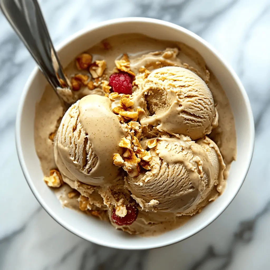 Easy Creamy Peanut Butter Cottage Cheese Ice Cream Recipe