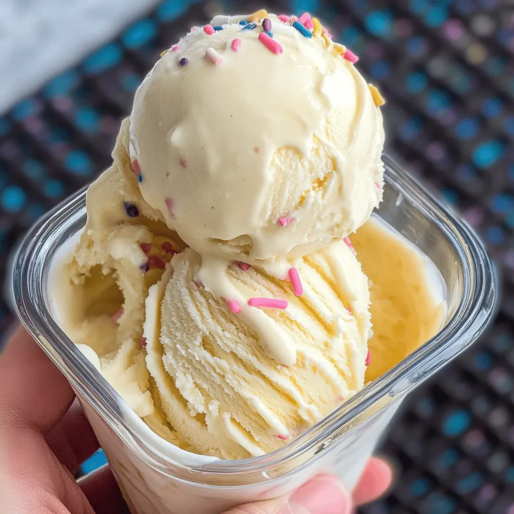 Easy Homemade Custard Ice Cream Recipe