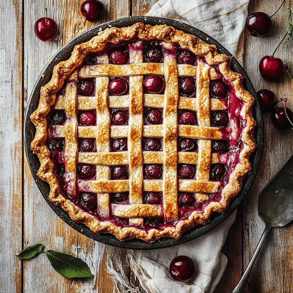 Best Easy Homemade Cherry Pie Recipe