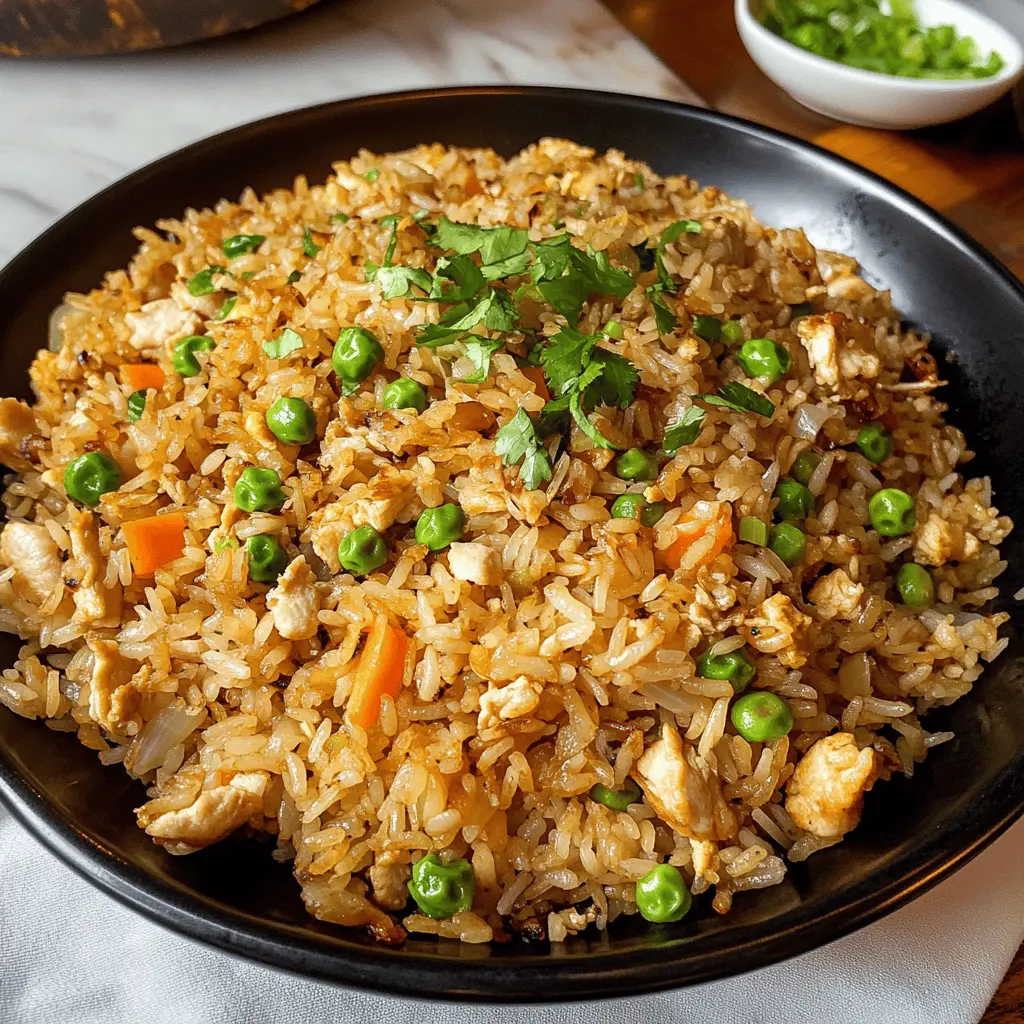 Easy Restaurant-Style Chicken Fried Rice Recipe