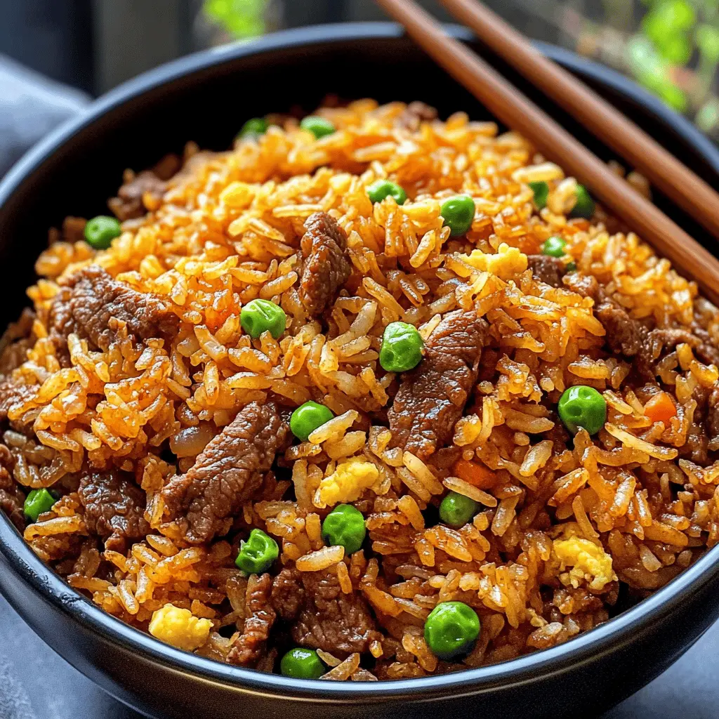 Easy Beef Fried Rice Recipe for Busy Weeknights