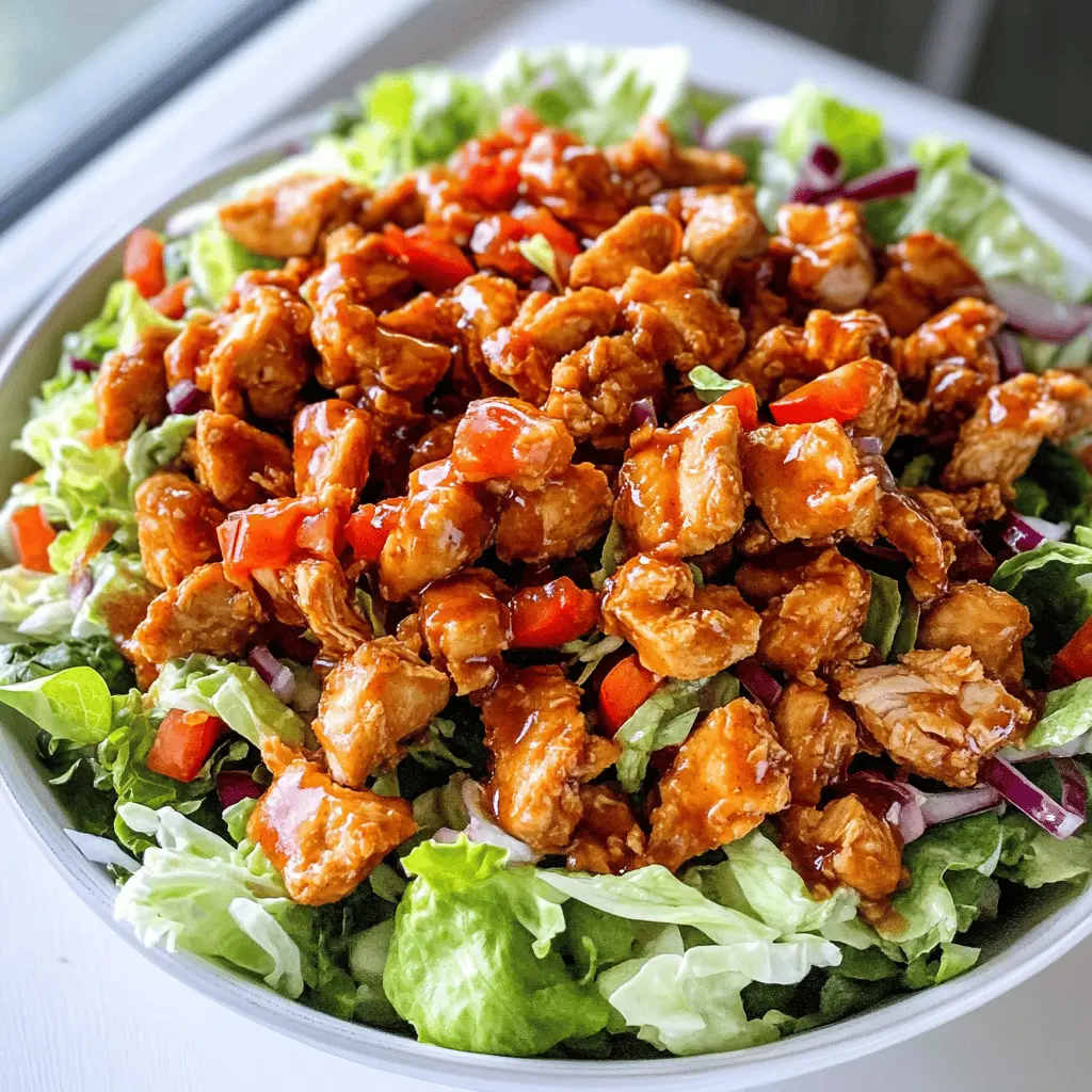 Easy Honey Hot Chicken Salad Recipe