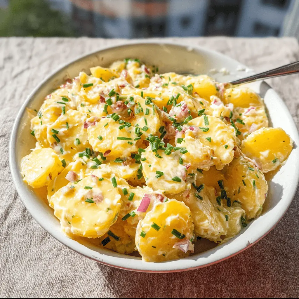 Easy Authentic Austrian Potato Salad Recipe
