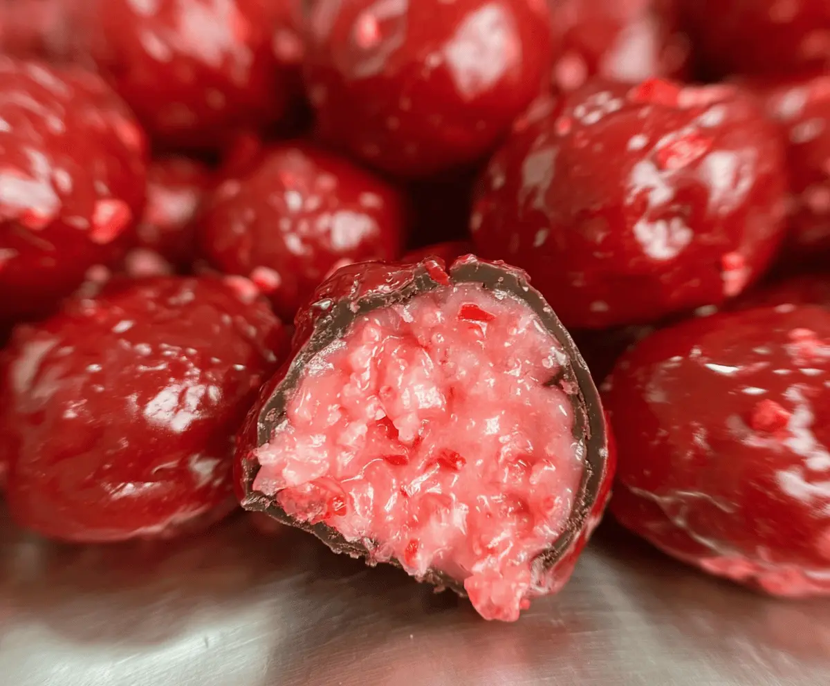 Easy Homemade Cherry Mash Candy Recipe