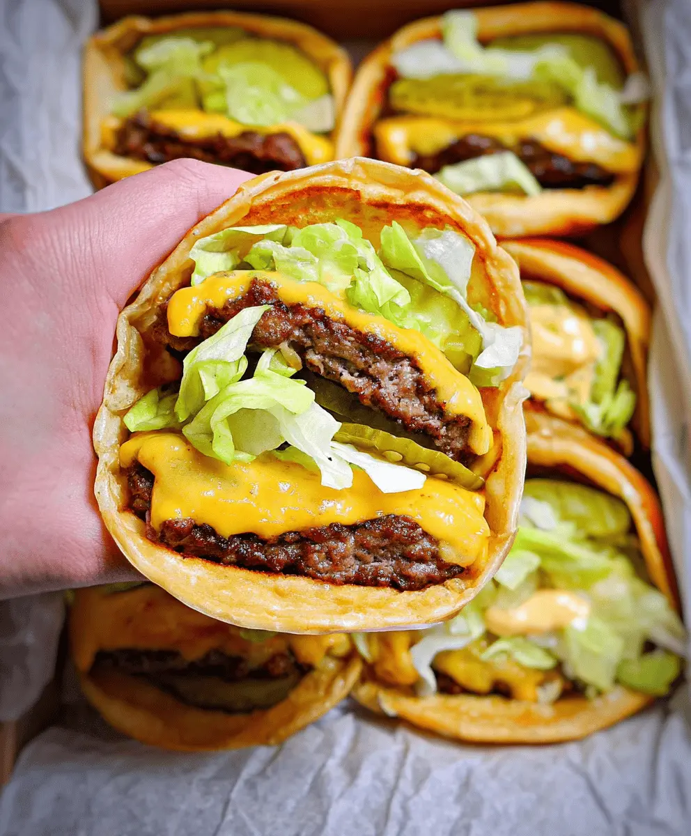 Easy Keto Big Mac Smash Burgers Recipe