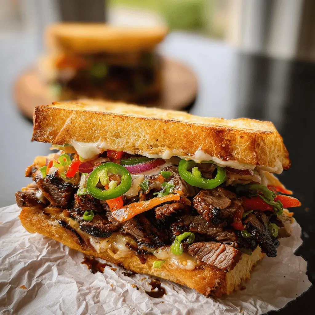 Easy Korean Steak Sandwich Recipe