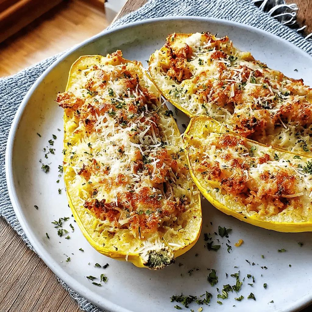 Cheesy Stuffed Yellow Squash for Easy Weeknight Meals