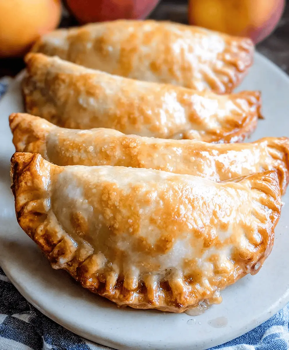 Easy Homemade Peach Hand Pies Recipe