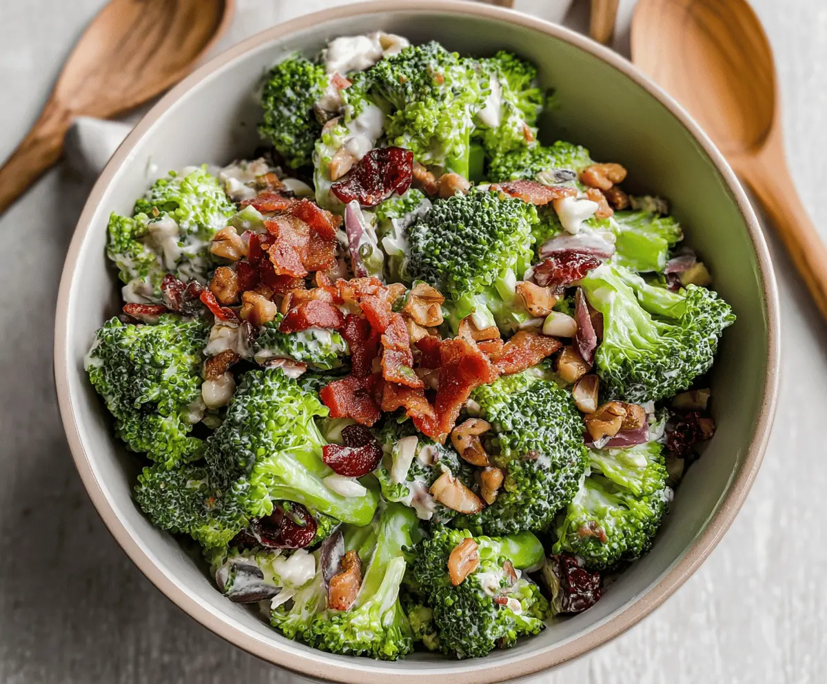 Easy Healthy Broccoli Salad Recipe
