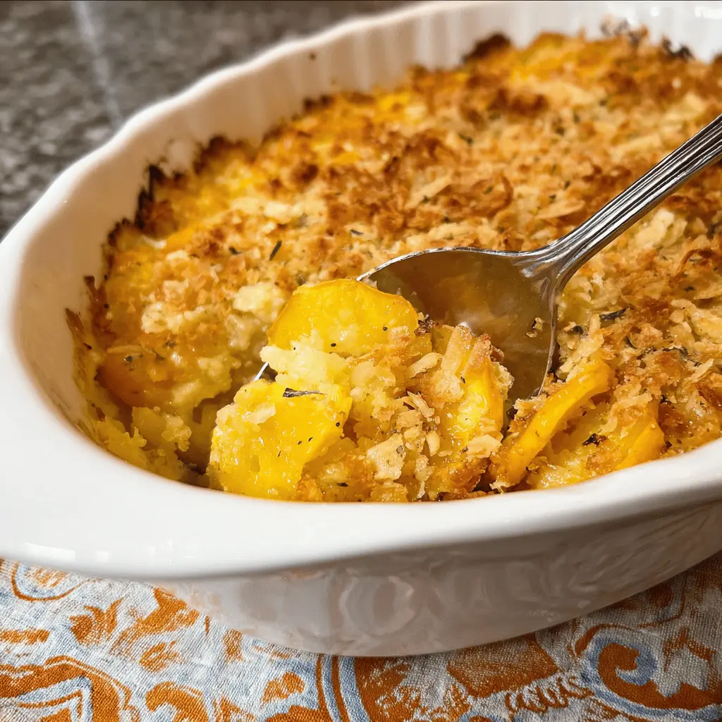 Easy Cheesy Yellow Squash Casserole Recipe