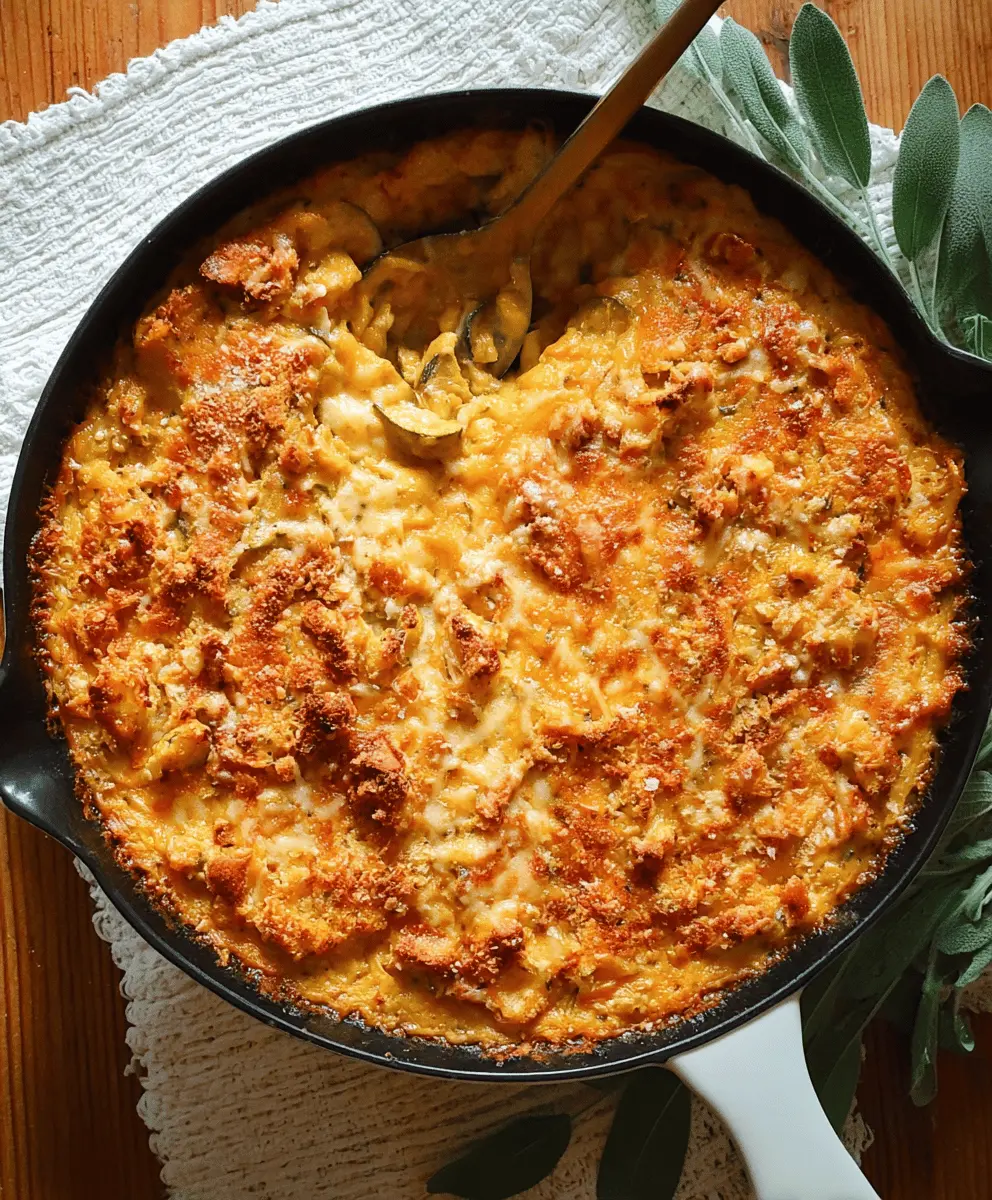Cheesy Southern Squash Casserole Recipe