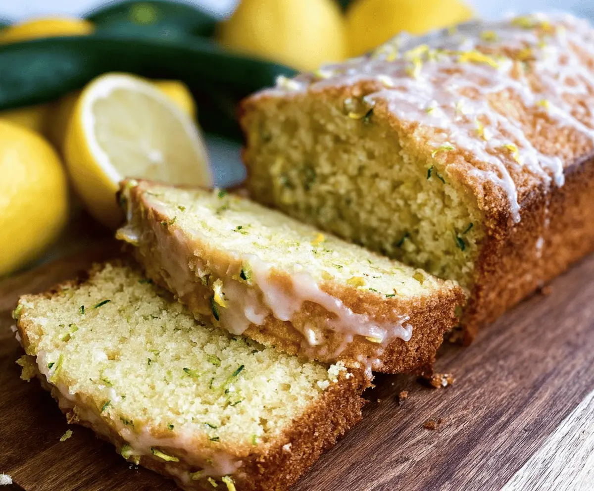 Pioneer Woman’s Fresh Lemon Zucchini Bread Recipe
