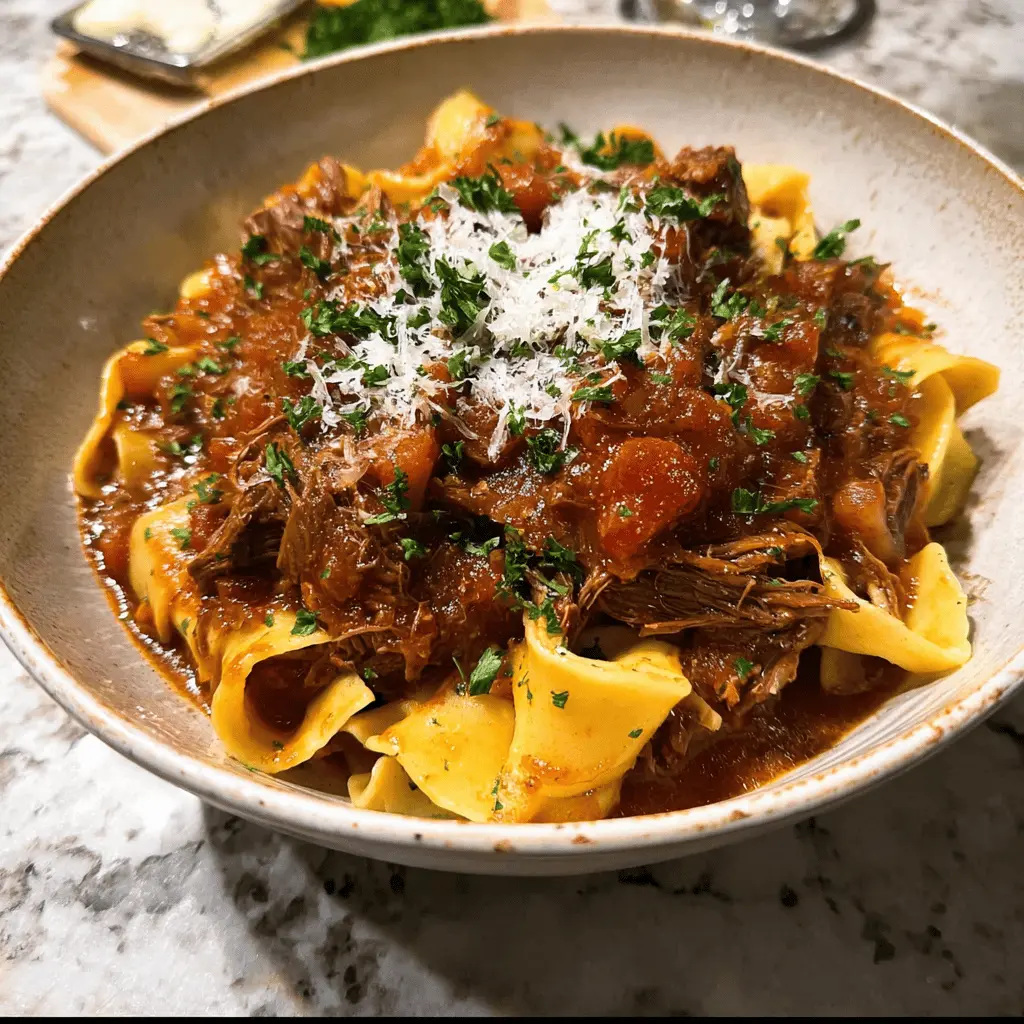 Easy Slow Cooker Beef Ragu Recipe for Dinner