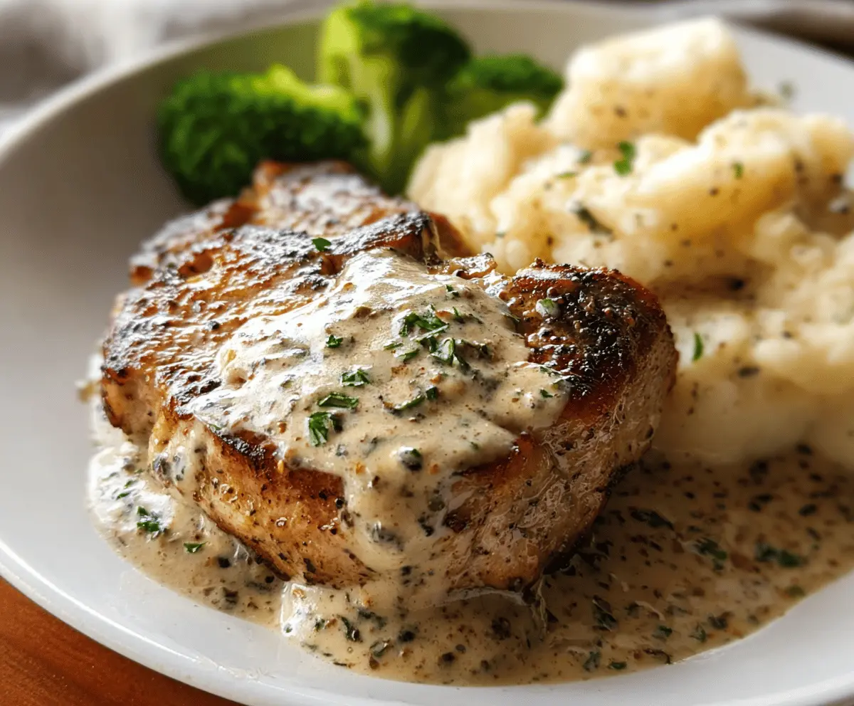 Creamy Ranch Slow Cooker Pork Chops Recipe