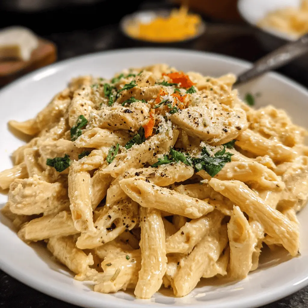 Easy Crock Pot Cajun Chicken Pasta Recipe