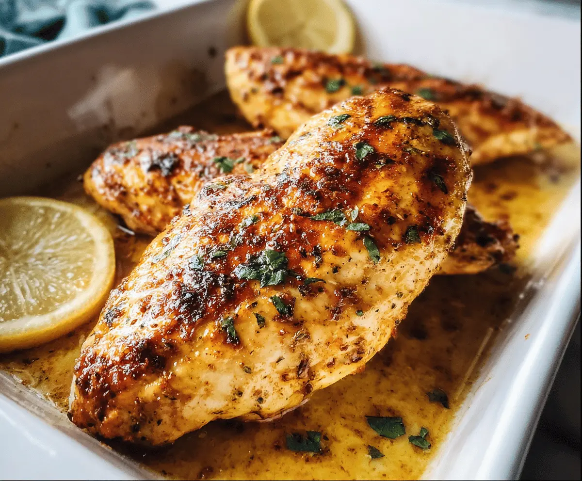 Simple Oven Baked Chicken Breast Recipe